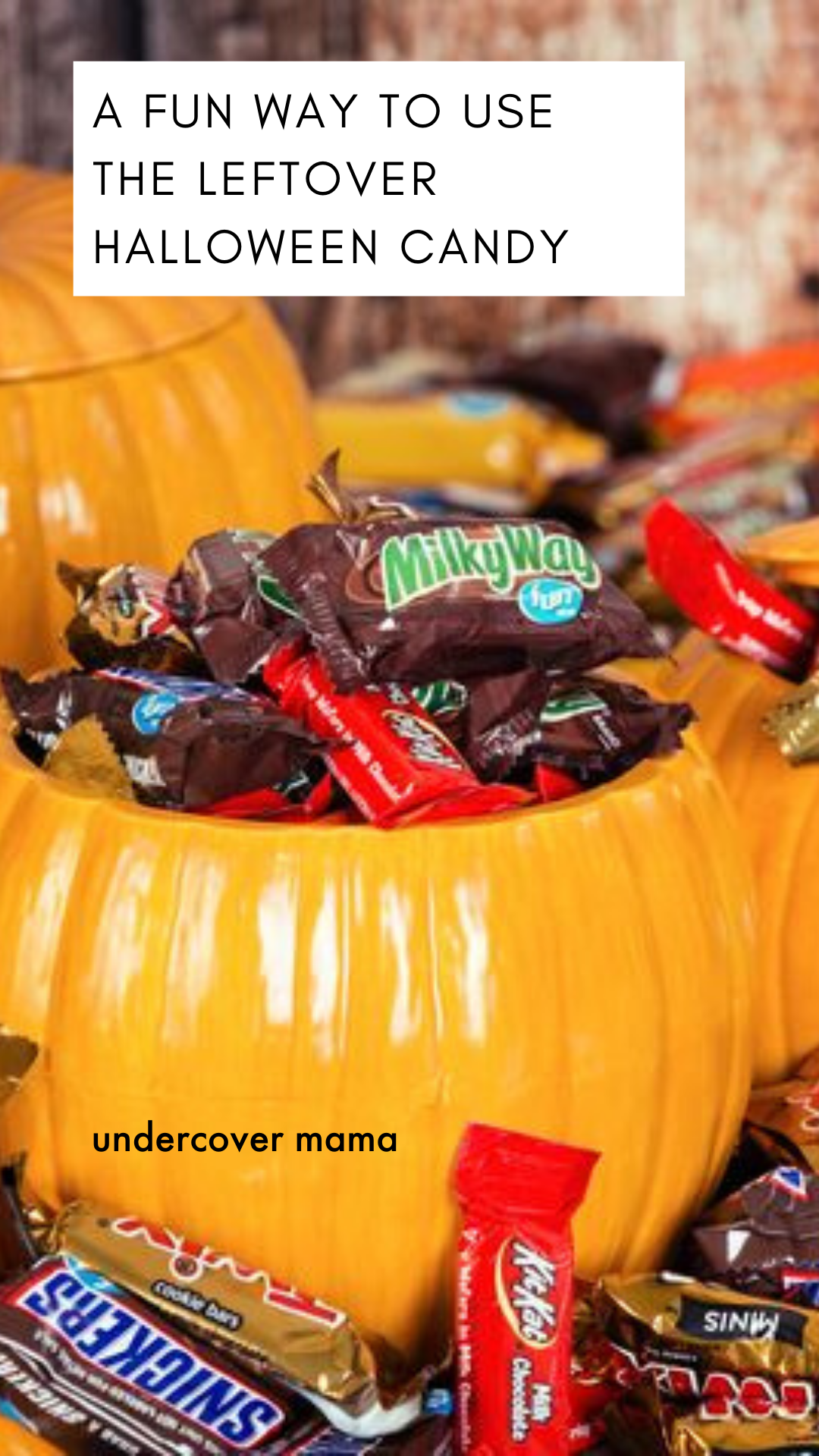 A Fun Idea for Your Leftover Halloween Candy!