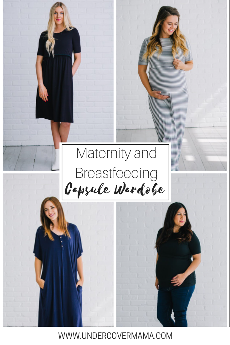 Capsule Wardrobe Essentials for Pregnancy & Breastfeeding!