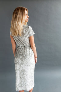 Harper & Bay Velvet Wrap Dress