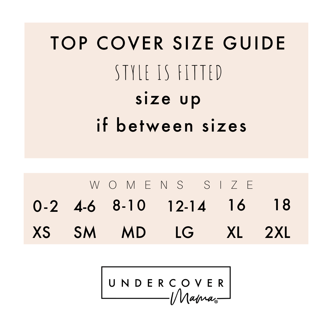Breastfeeding Top Cover from Undercover Mama