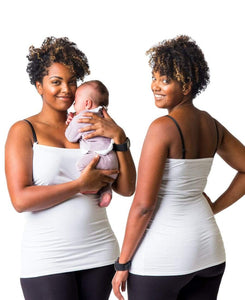 White Strapless Nursing Tank Bundle from Undercover Mama